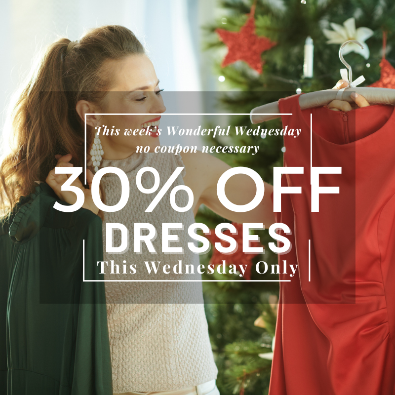 30% off dry cleaning