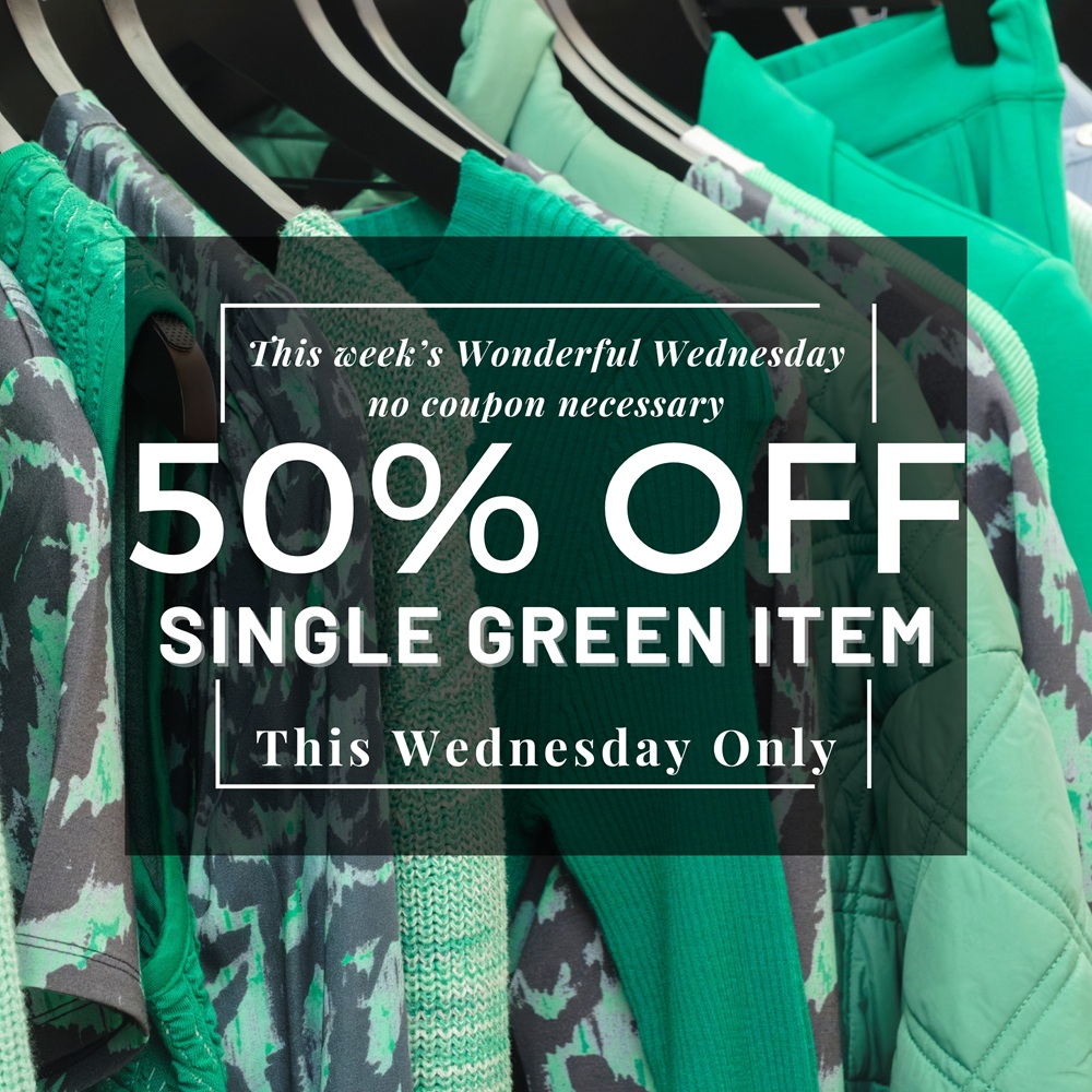 30% off dry cleaning